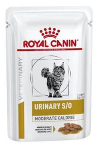 Royal Canin Veterinary Diet Urinary S/O Moderate Calorie in Salsa 12x85 g