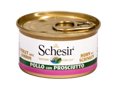 Schesir Adult con Pollo e Prosciutto 85 g - Giardango