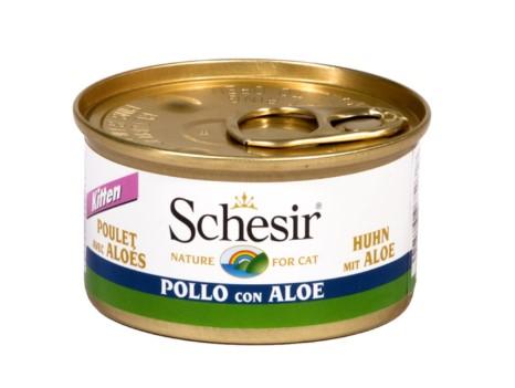 Schesir Kitten con Pollo e Aloe 85 g - Giardango