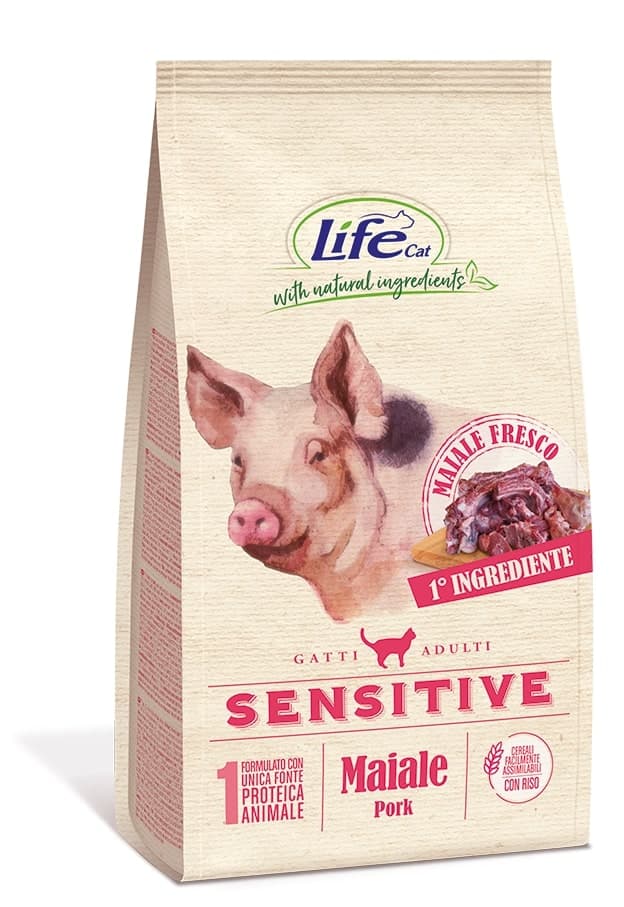 Lifecat Sensitive al Maiale 400 g