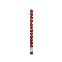 Carica l&#39;immagine nel visualizzatore di Gallery, Sfere in Plastica Rosso Mix 30 mm
