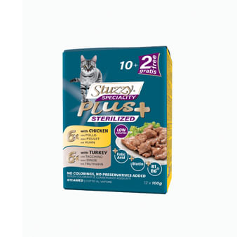 Stuzzy Speciality Multipack Sterilised con Pollo 10+2 x100 g